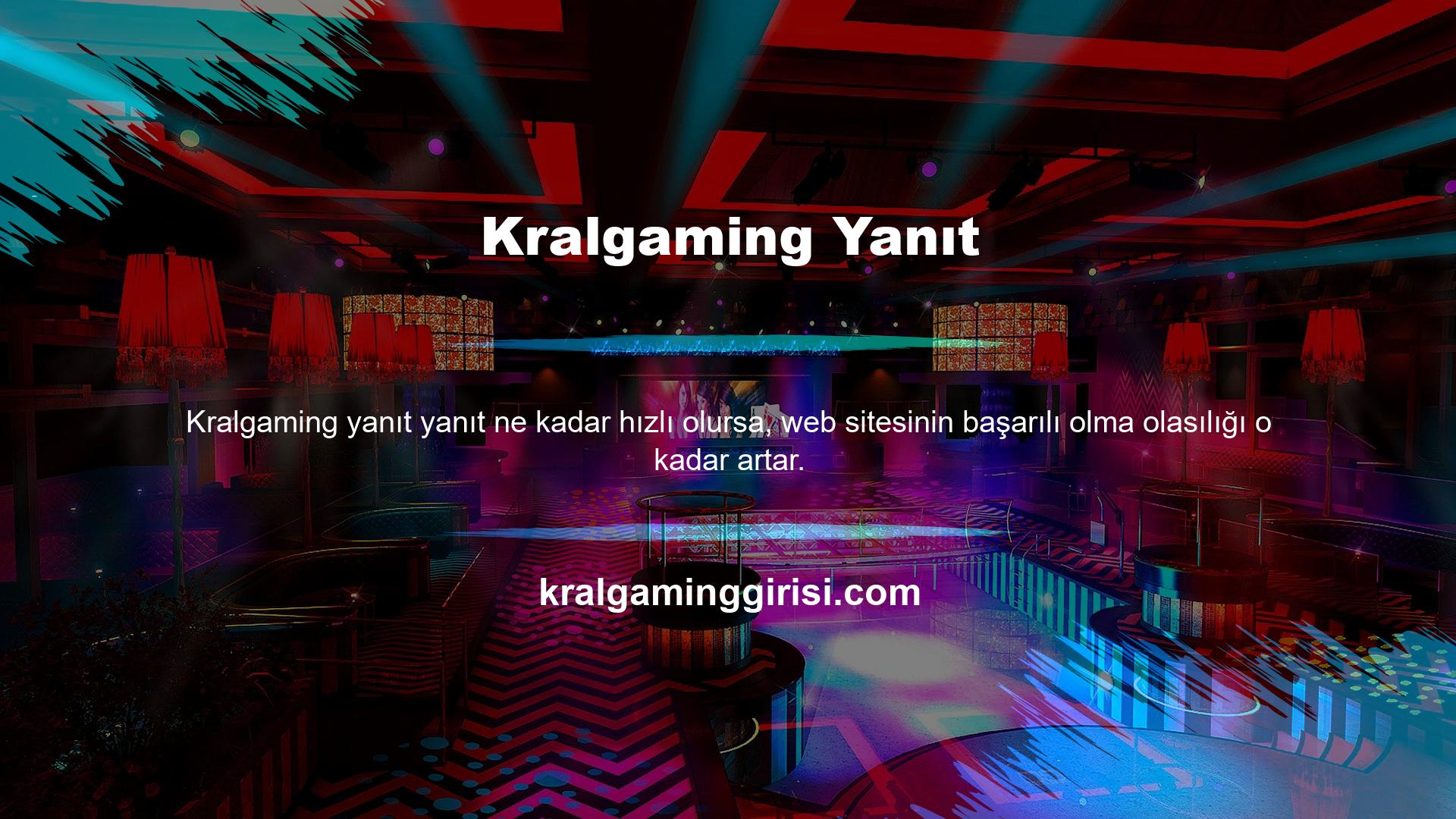 Uzun süredir çalışan çevrimiçi casino sitesi şikayete dikkat etmelidir