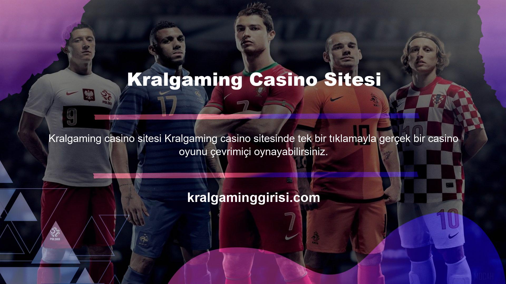 Çevrimiçi casino siteleri arasında çok fazla oyun oynayabileceğiniz başka güvenilir adres yoktur